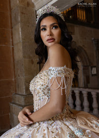 Rachel Allan Style RQ1165 - IVORY CHAMPAGNE