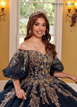 Rachel Allan Style RQ1110 - NAVY ROSE GOLD