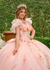Rachel Allan Style RQ3132 - BLUSH MULTI
