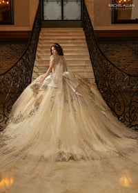 Rachel Allan Style RQ3172 - CHAMPAGNE GOLD