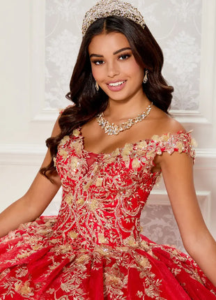 Princesa Ariana Vara PR30119 - Red/Gold