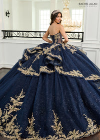 Rachel Allan Style RQ3153 - NAVY GOLD