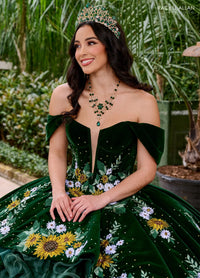 Rachel Allan Style RQ5005 - EMERALD MULTI