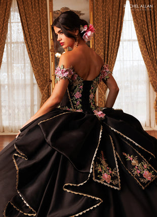 Rachel Allan Style RQ5020 - BLACK GOLD MULTI