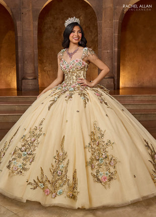 Rachel Allan Style RQ3126 - CHAMPAGNE GOLD MULTI