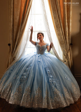 Rachel Allan Style RQ3180 - POWDER BLUE SILVER