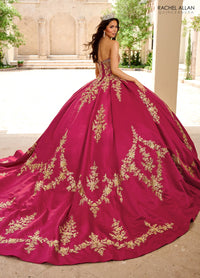 Rachel Allan Style RQ2217 - BURGUNDY GOLD