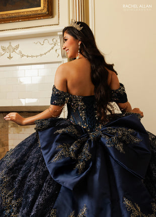 Rachel Allan Style RQ3188 - DEEP NAVY LIGHT GOLD