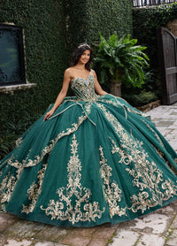 Rachel Allan Style RQ6015 - EMERALD GOLD