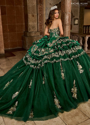 Rachel Allan Style RQ5003 - EMERALD GOLD