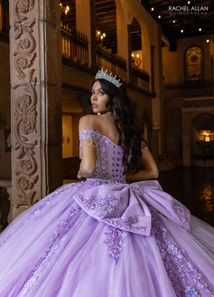 Rachel Allan Style RQ1165 - IVORY LILAC