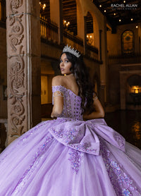 Rachel Allan Style RQ1165 - IVORY LILAC