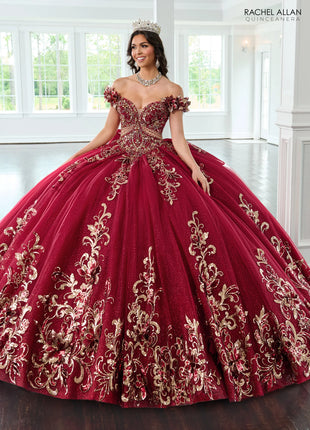 Rachel Allan Style RQ3145 - BURGUNDY GOLD