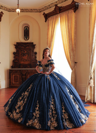 Rachel Allan Style RQ3181 - NAVY GOLD