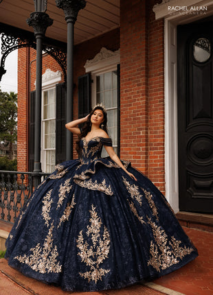 Rachel Allan Style RQ1191 - DEEP NAVY ROSE GOLD