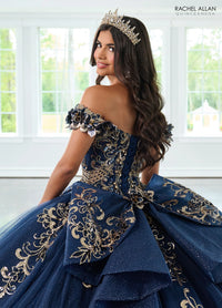 Rachel Allan Style RQ3145 - NAVY GOLD