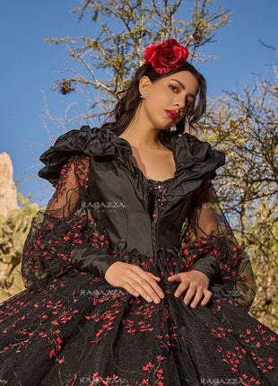 Ragazza Style MV55-155 - Rojo/Negro