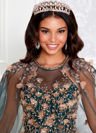 Princesa Ariana Vara PR12262 - Forest/Rose Gold