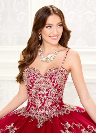 Princesa Ariana Vara PR30086 - Wine/Gold