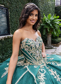 Rachel Allan Style RQ6015 - EMERALD GOLD