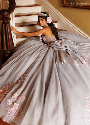Rachel Allan Style RQ3184 - PLATINUM BLUSH
