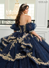 Rachel Allan Style RQ3153 - NAVY GOLD