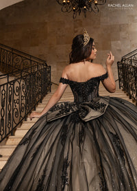 Rachel Allan Style RQ2247 - BLACK CHAMPAGNE