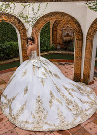 Rachel Allan Style RQ2225 - IVORY GOLD