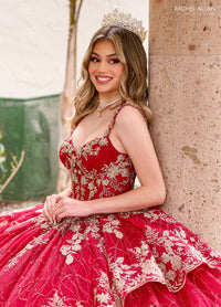 Rachel Allan Style RQ3140 - BURGUNDY GOLD
