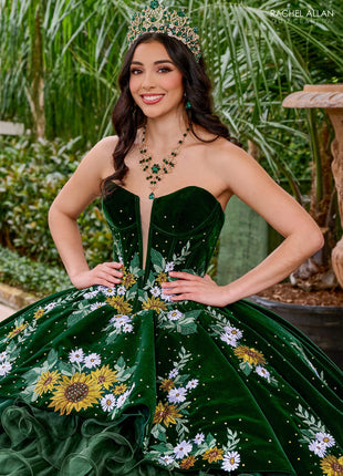 Rachel Allan Style RQ5005 - EMERALD MULTI