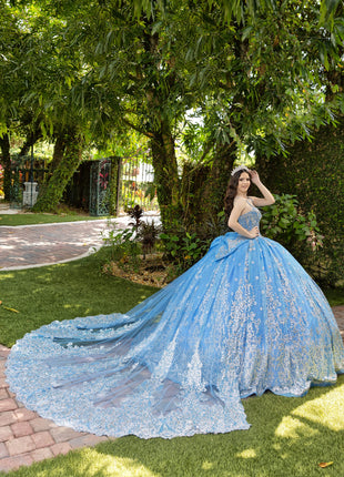 House of Wu Style 56533 - Blue/Silver