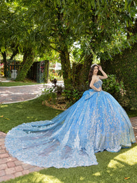 House of Wu Style 56533 - Blue/Silver
