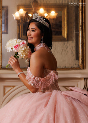 Rachel Allan Style RQ1192 - PINK WHITE