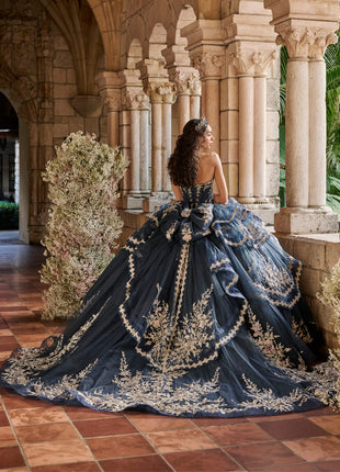 House of Wu Style 80058 - Navy/Gold
