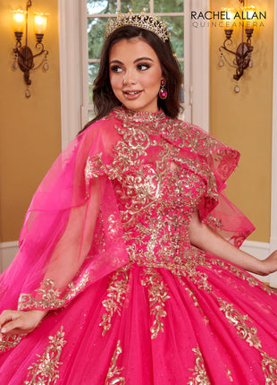 Rachel Allan Style RQ2170 - FUCHSIA GOLD