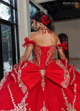 Rachel Allan Style RQ1180 - DEEP RED GOLD