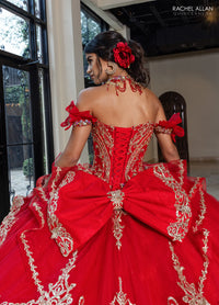 Rachel Allan Style RQ1180 - DEEP RED GOLD