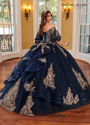 Rachel Allan Style RQ1110 - NAVY ROSE GOLD