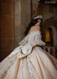 Rachel Allan Style RQ1165 - IVORY CHAMPAGNE