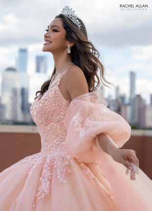 Rachel Allan Style RQ1133 - BLUSH CHAMPAGNE