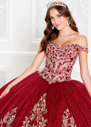 Princesa Ariana Vara PR12264 - Wine/Gold