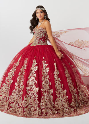 House of Wu Style 56468 - Wine/Gold