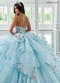 Rachel Allan Style RQ1161 - LIGHT BLUE MULTI