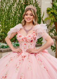 Rachel Allan Style RQ3132 - BLUSH MULTI