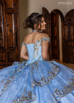 Rachel Allan Style RQ6010 - LIGHT BLUE GOLD