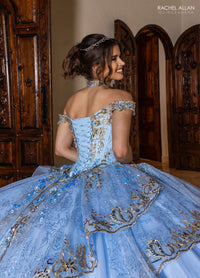 Rachel Allan Style RQ6010 - LIGHT BLUE GOLD