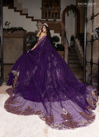 Rachel Allan Style RQ3160 - PURPLE GOLD