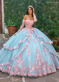 Rachel Allan Style RQ2196 - PINK LIGHT BLUE