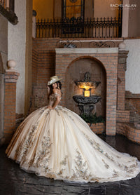 Rachel Allan Style RQ2228 - CHAMPAGNE GOLD