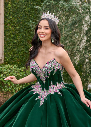 Rachel Allan Style RQ2198 - EMERALD MULTI